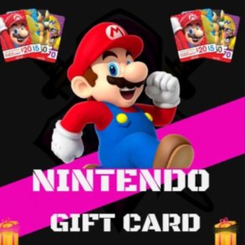 Unused  Nintendo Gift Card Code-2023