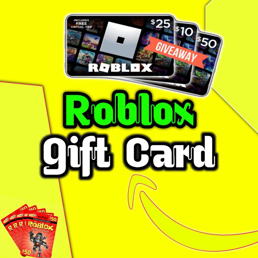 Unused Roblox Gift Card Code-2023